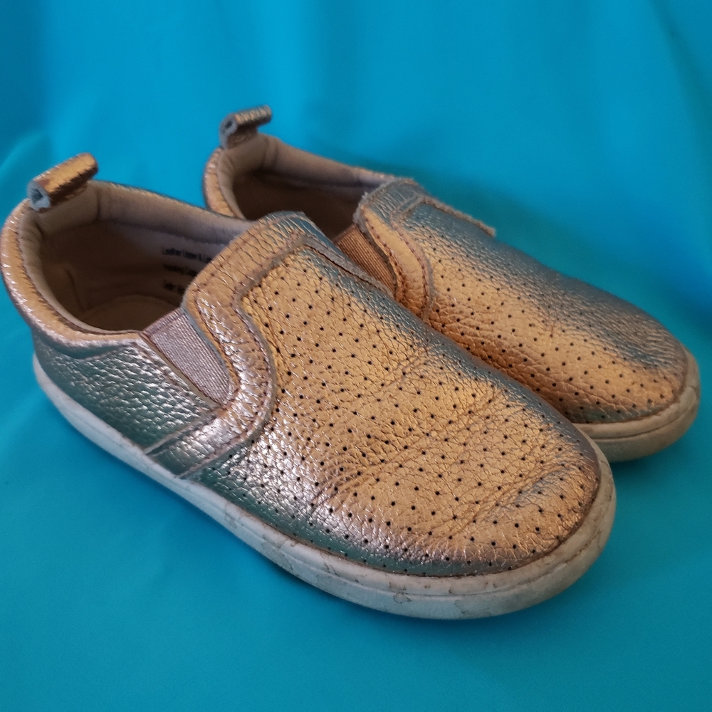 Monkey Feet Rose Gold Slides